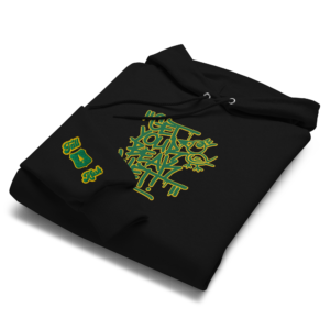 gybw embroidered special tall kush edition unisex champion hoodie